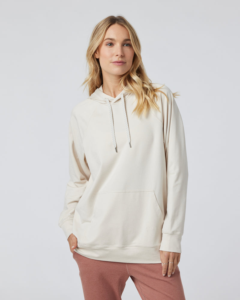 Halo Oversized Hoodie | Milkweed Heather