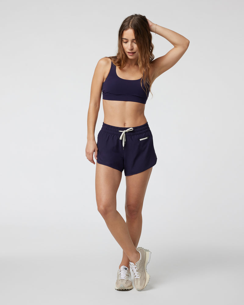 Stride Bra, Atlantic Open-Back Sports Bra