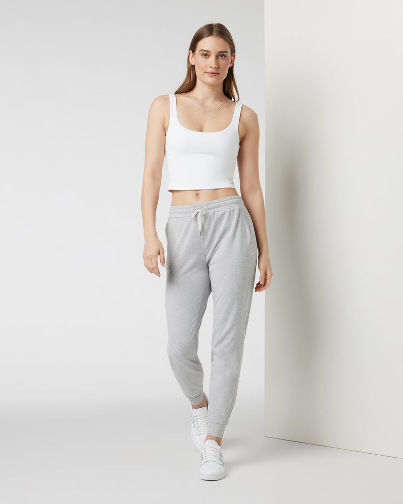 Performance Jogger - Long, Black Heather Joggers