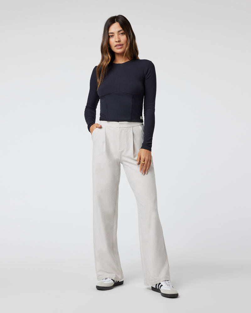 Elevation Trouser | Ecru Heather