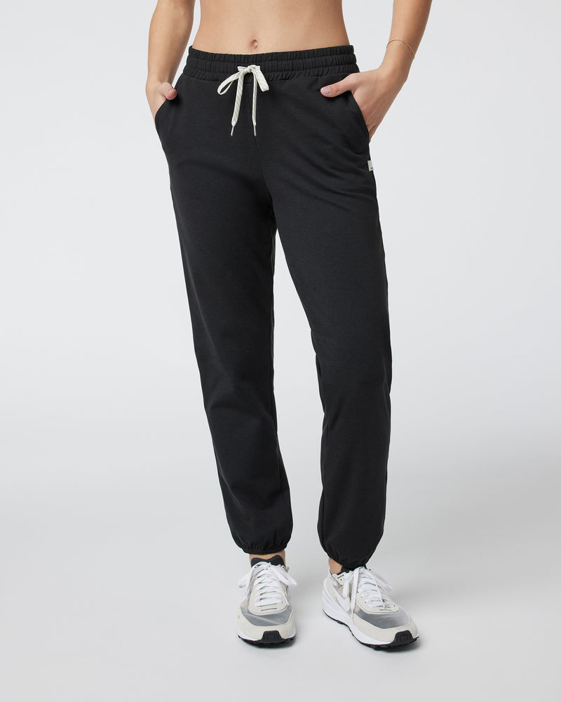 Leggings Depot Women's Relaxed-fit Jogger Track Cuff Sweatpants with  Pockets for Yoga, Workout, True Ebony, Small : : Clothing, Shoes &  Accessories