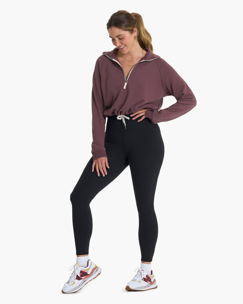 JupiterGear  Low-Waisted Ribbed Leggings with Hidden Pocket - Jupiter Gear