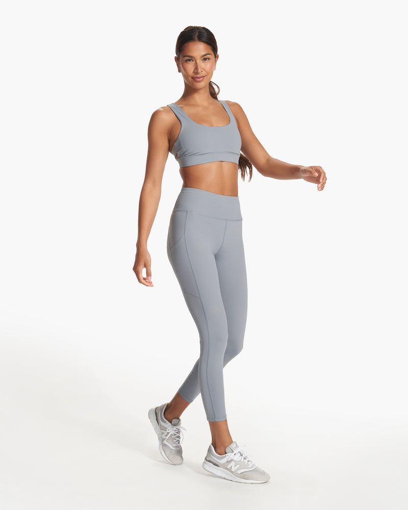 Vuori, Pants & Jumpsuits, Vuori Stride Pocket High Rise 78 Legging In  Oregano Splatter