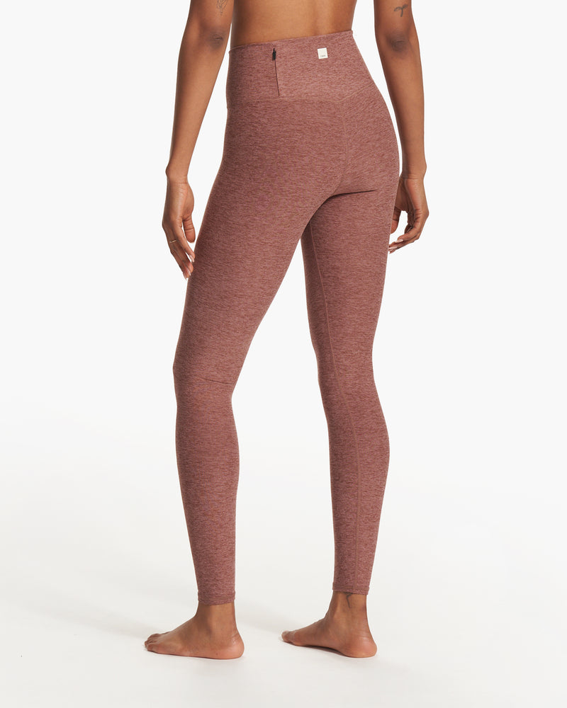 Clean Elevation Legging-Long, Hazelnut Heather