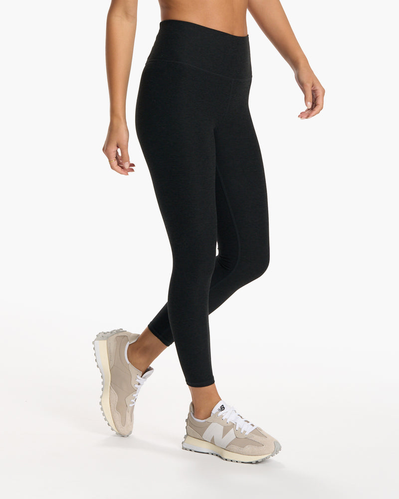 Clean Elevation Legging-Short, Hazelnut Heather