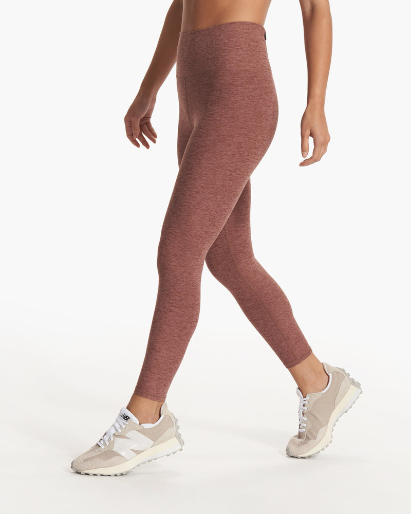 Clean Elevation Legging-Short, Hazelnut Heather