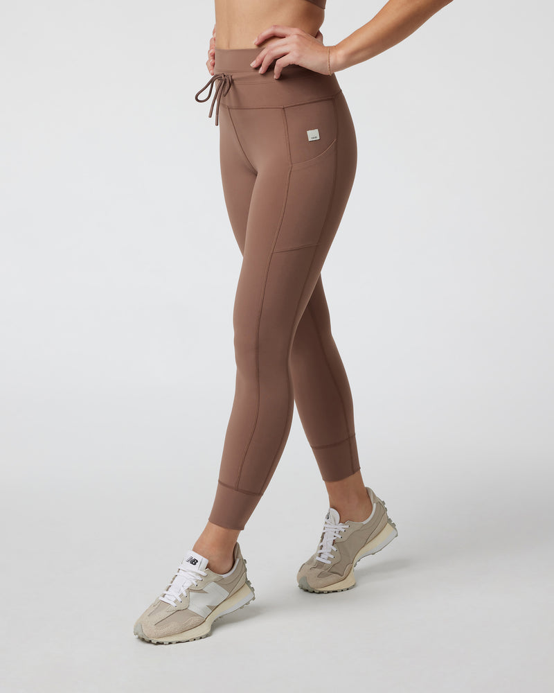 Leggings Lululemon Khaki size 8 US in Polyester - 39648874