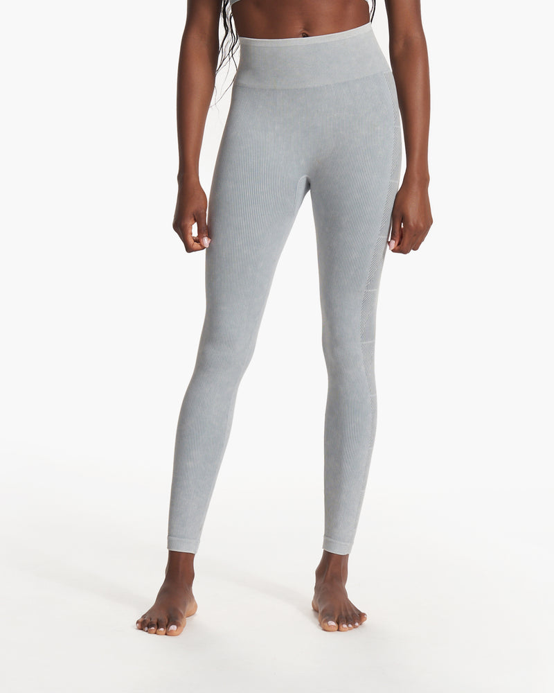 Helix Seamless Legging, Light Cloud Ribbed Leggings