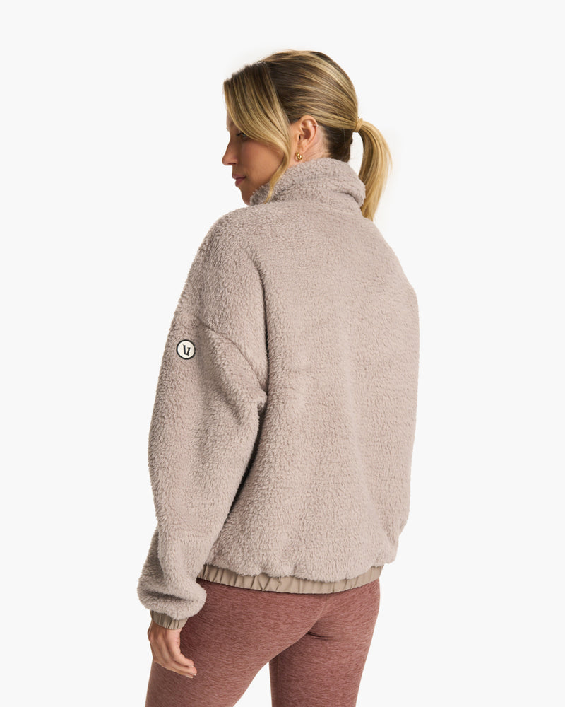 Cozy Sherpa Jacket, Women's Graphite Fleece Jacket