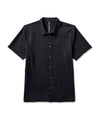 Short-Sleeve Manhattan Button Down, Black