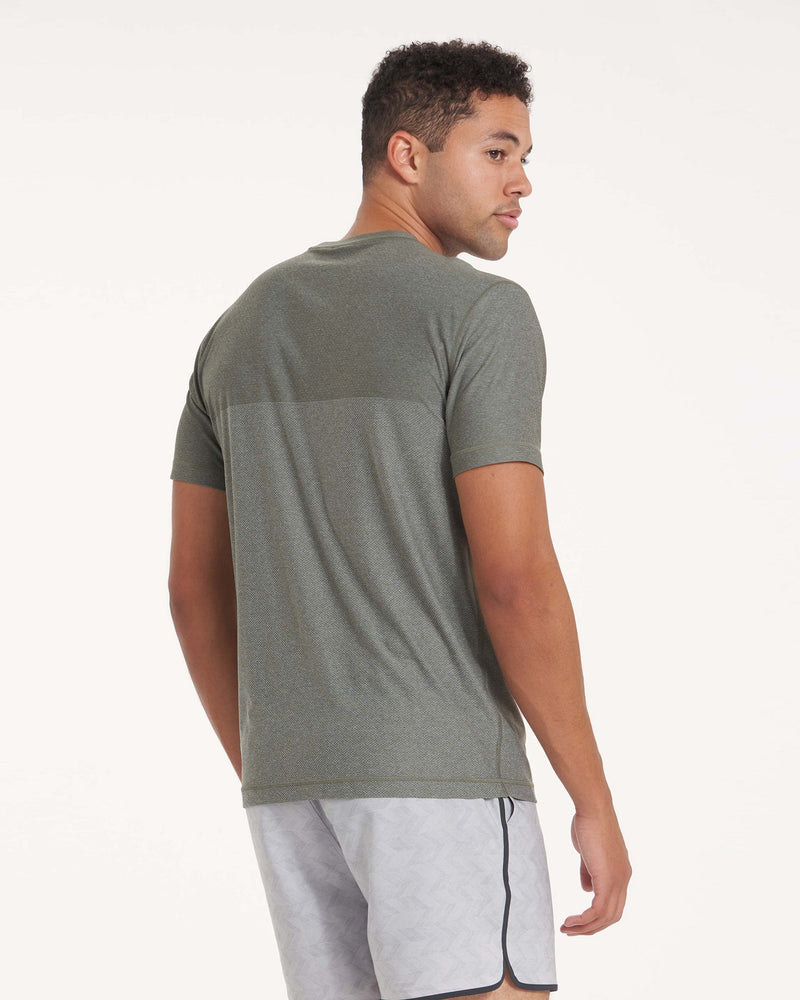 Grandview Tech Tee, Oregano Heather