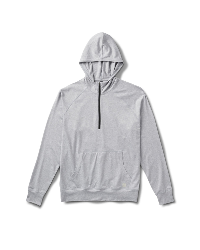 Ponto Performance Half Zip Hoodie | Platinum Heather