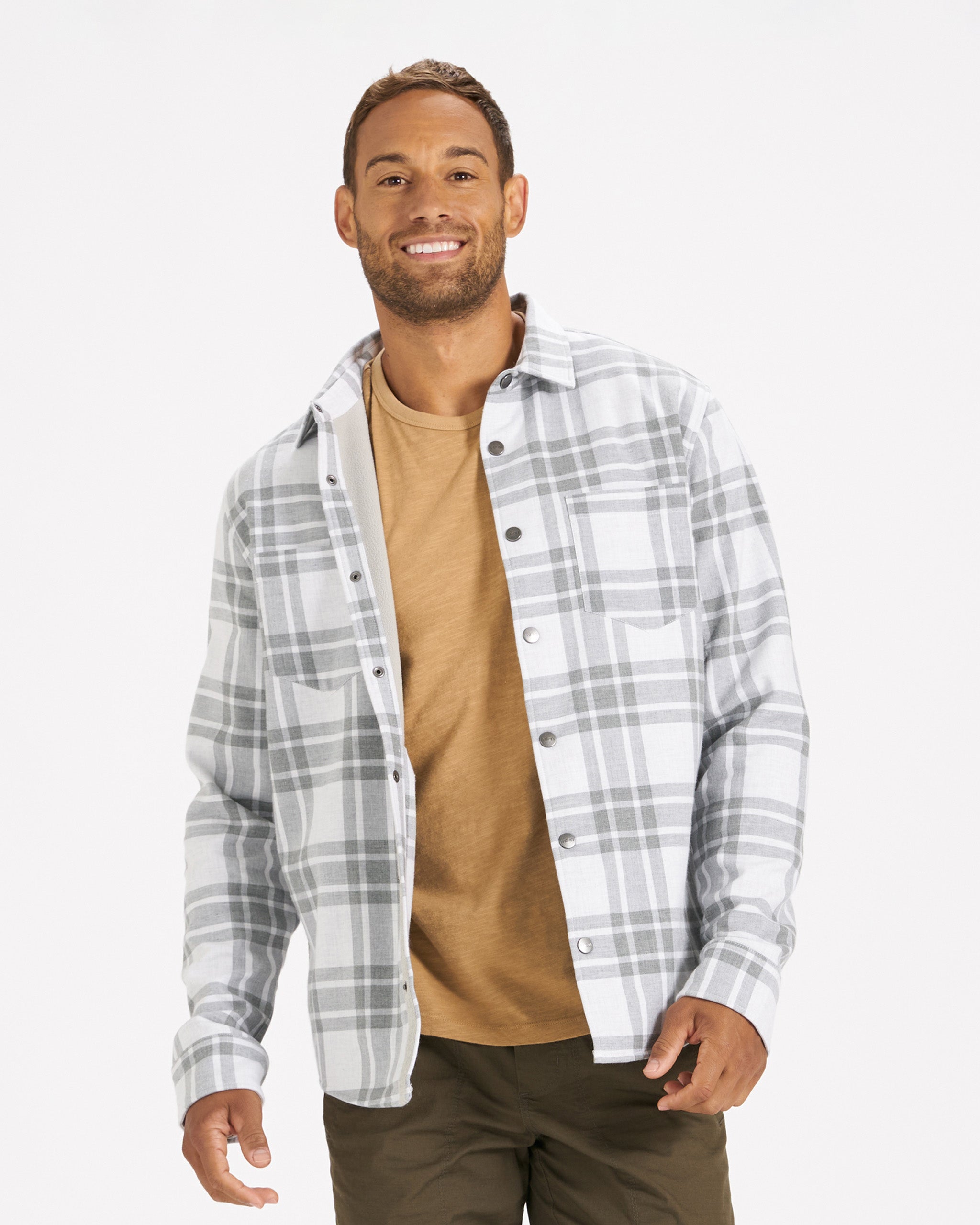 Range Shirt Jacket | Salt Flannel Shirt Jacket | Vuori