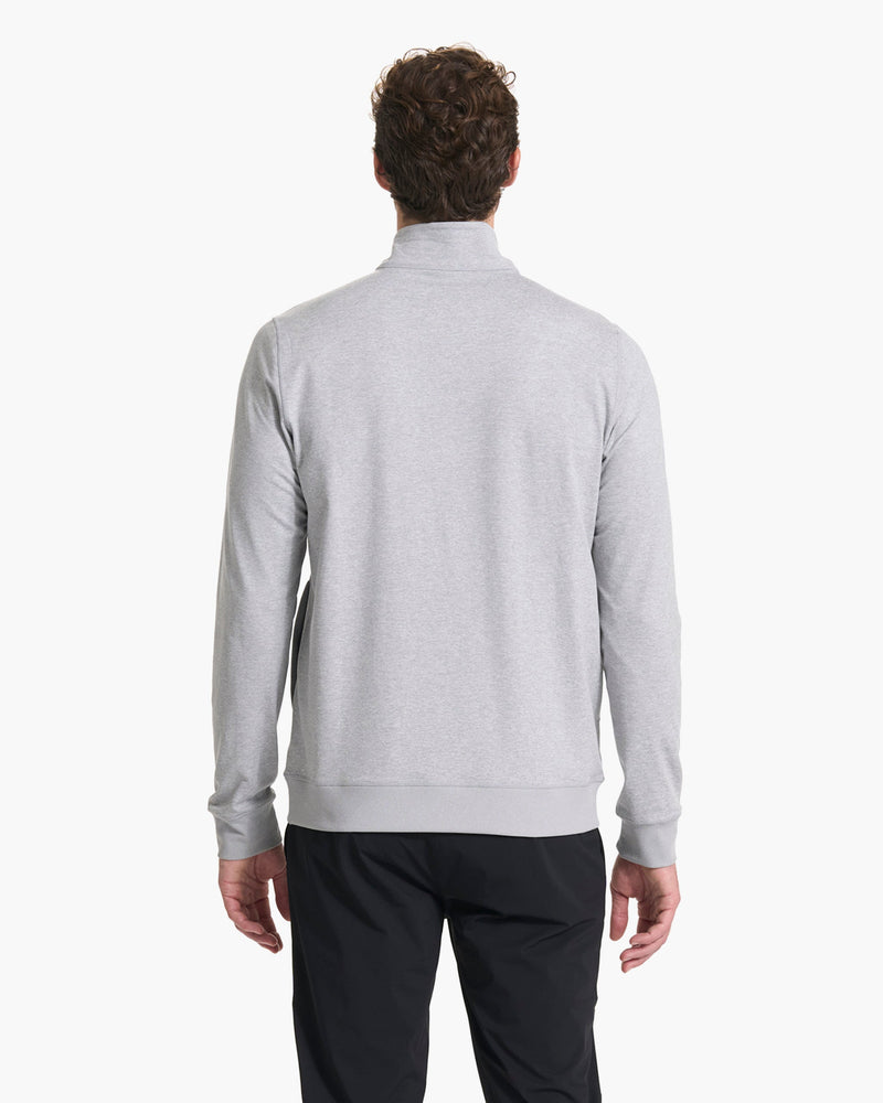 Coronado Half Zip | Men's Light Grey Sweatshirt | Vuori