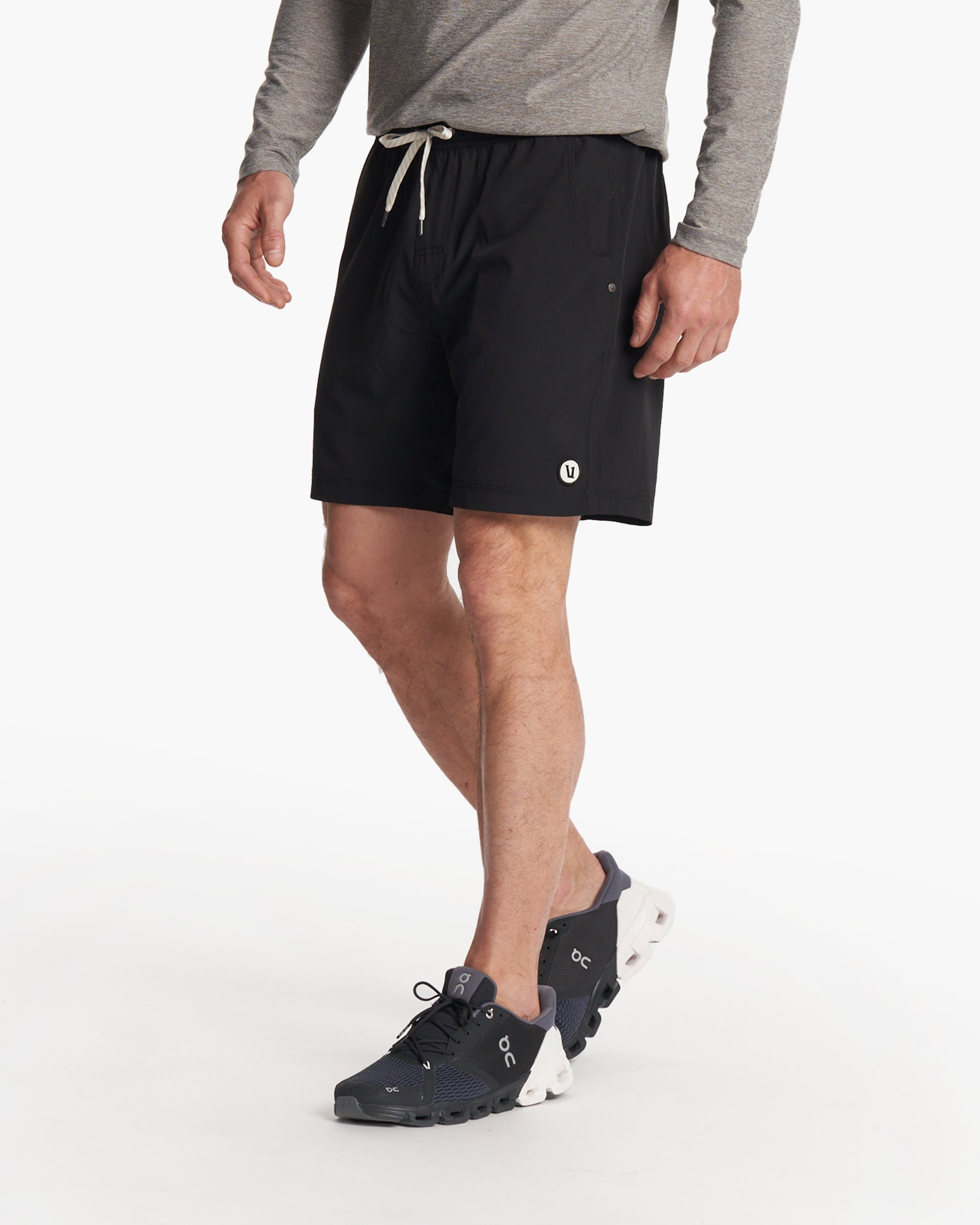 Kore Unlined Short | Black Unlined Athletic Shorts | Vuori