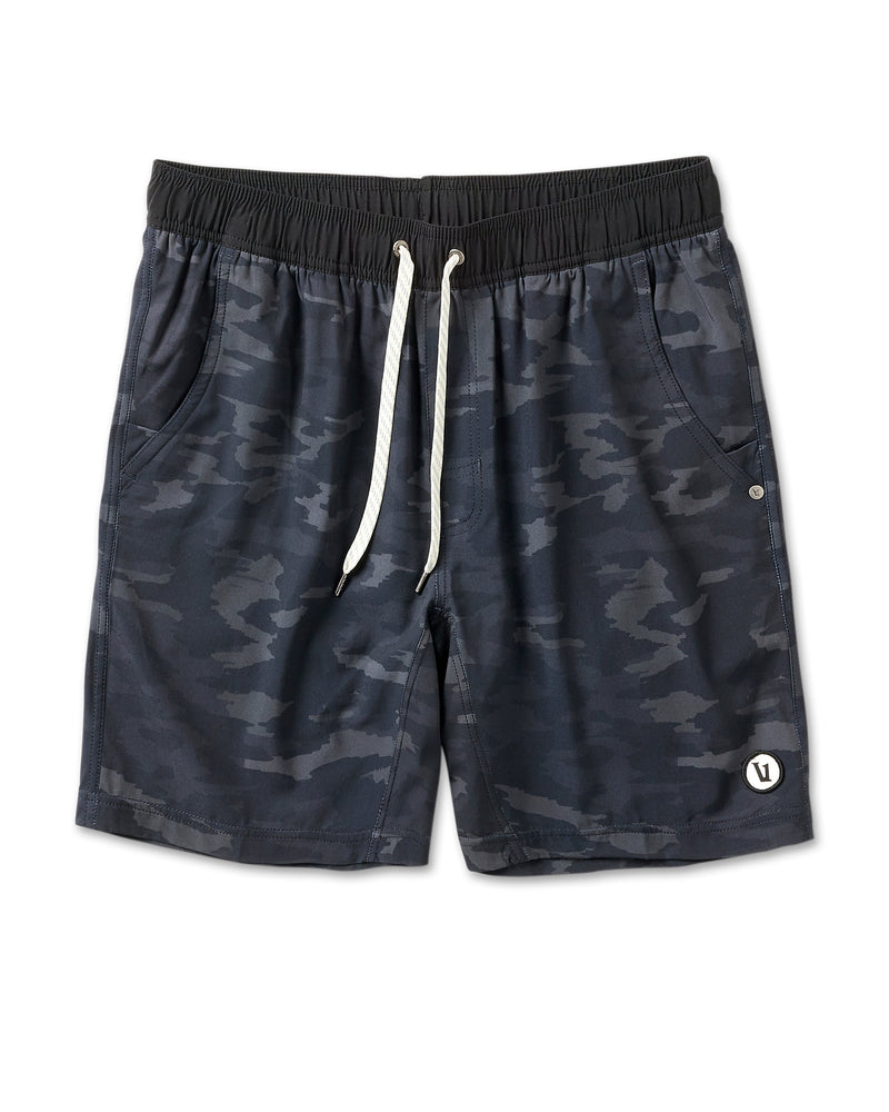 Kore Short, Men's Black Camo Gym Shorts