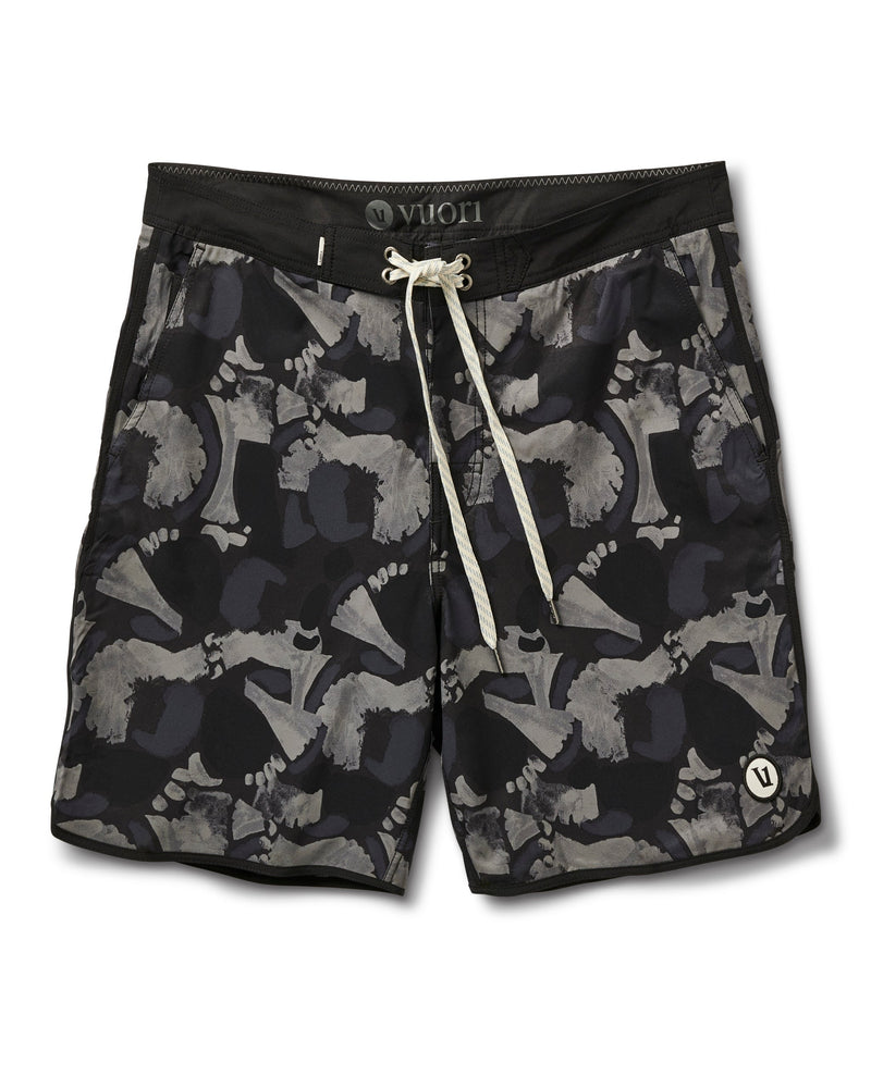 Split Camo Black Swim Shorts - 3