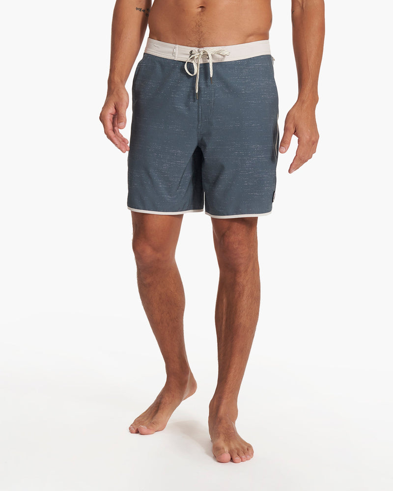 All Aboard 3 Inseam Board Short - White