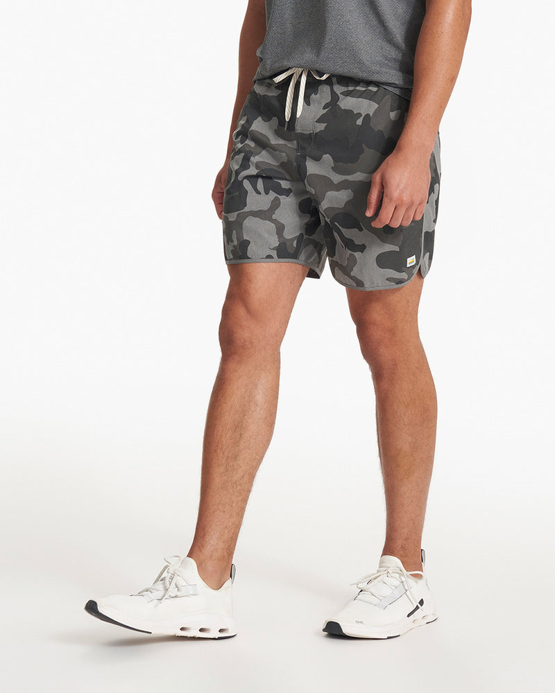 Banks Men's Grey Camo Shorts | Vuori
