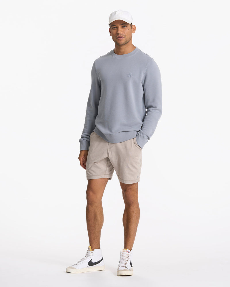 Ponto Short, Men's Soft Heather Grey Shorts