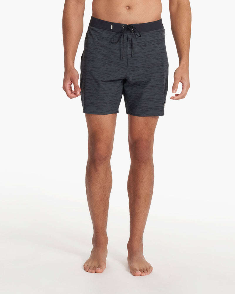 Peak Boardshort | Charcoal Escape