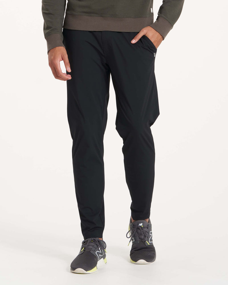  K-Men Men's Black Transparent Trousers Long John Pants