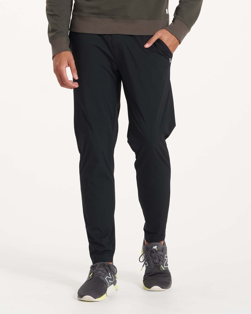 Black Balancer track pants, Lululemon