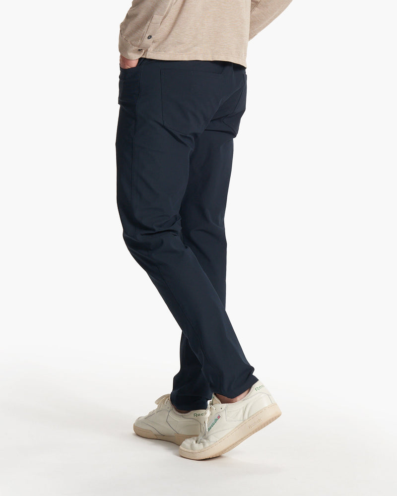 Meta Pant | Ink Navy 5-Pocket Pants | Vuori