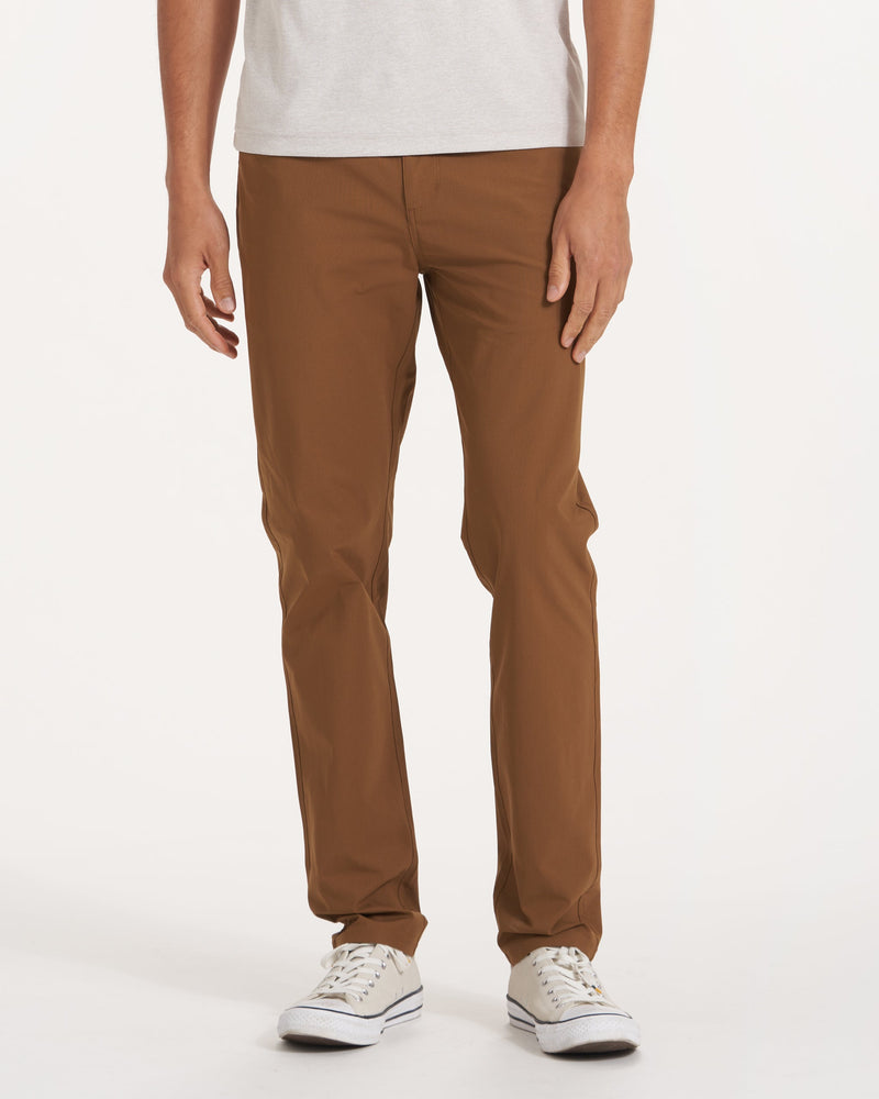 Meta Pant, Tobacco Brown Tailored Pants