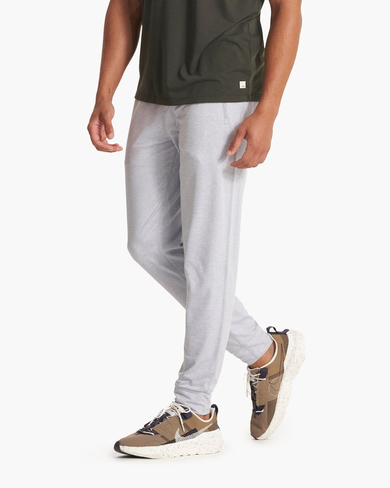 Ponto Performance Jogger | Platinum Heather | Vuori