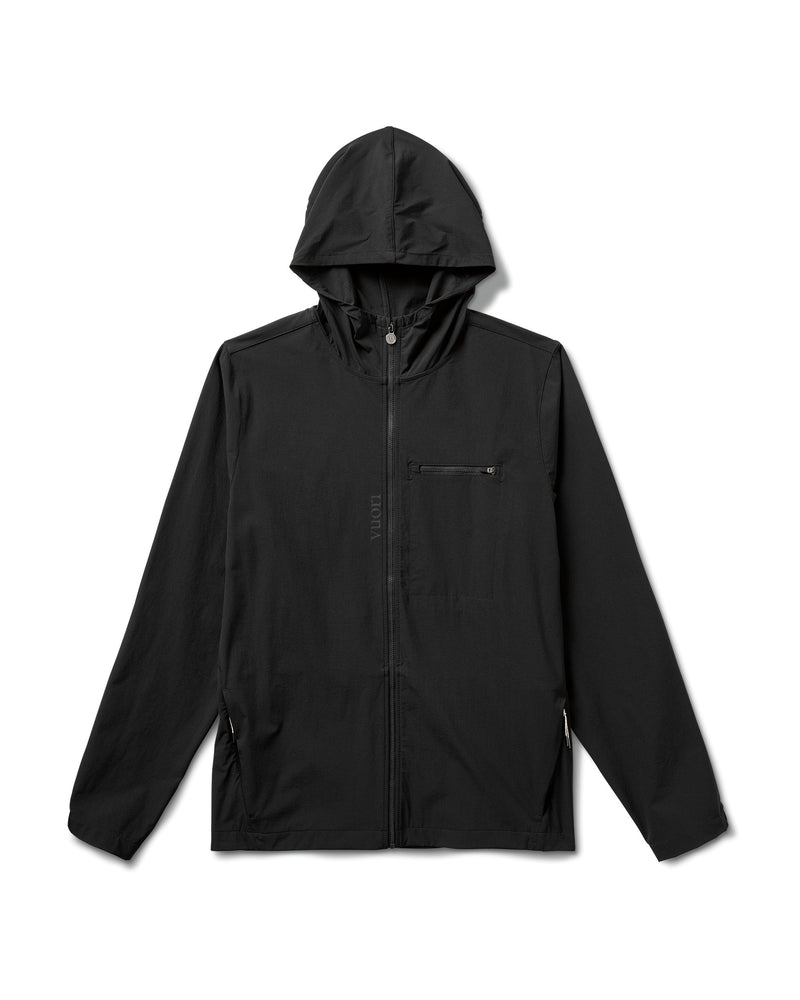 Men's Rainstorm Packable Jacket by Vuori | XL | Black | Lightweight | Versatile