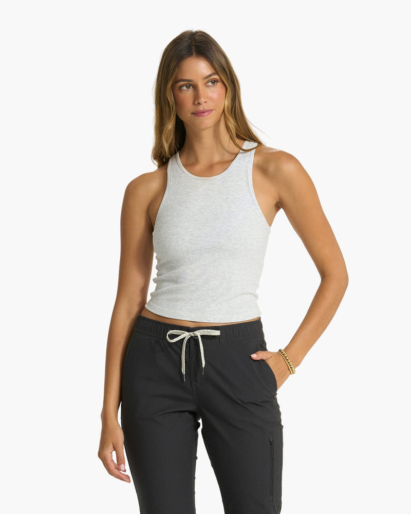 Lilee White Ribbed Tank Top – Beginning Boutique US