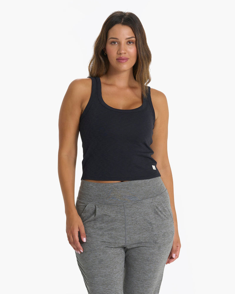 Vuori Women's Rib Crop Tank –