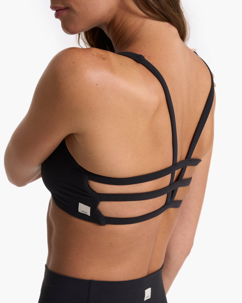 Vuori sports bra XS brand new with tags black camo - Depop