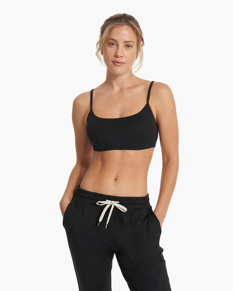 Womens Sports Bras Thin Strap Running Yoga Bralette Lightweight Medium  Support Bra High Elastic Underwears, Black, Small : : Clothing,  Shoes & Accessories