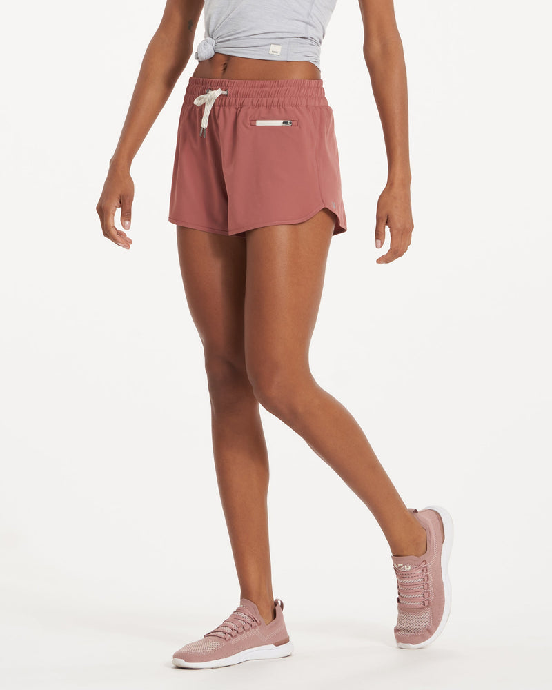 Vuori Women's Clementine 2.0 Run/Hike Shorts- Black - Medium-Nes for sale  online