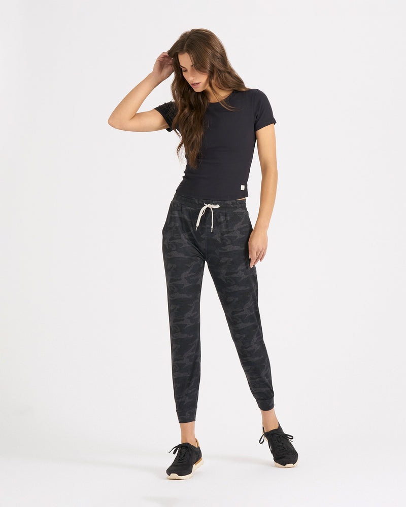 Ladies Tapered Joggers V2 - Black