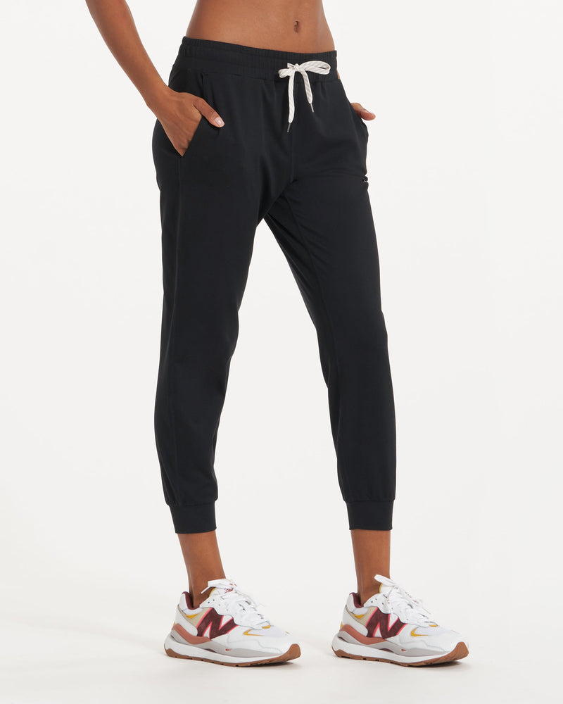 Shiny Monogram Cropped Jogging Pants - Women - Ready-to-Wear