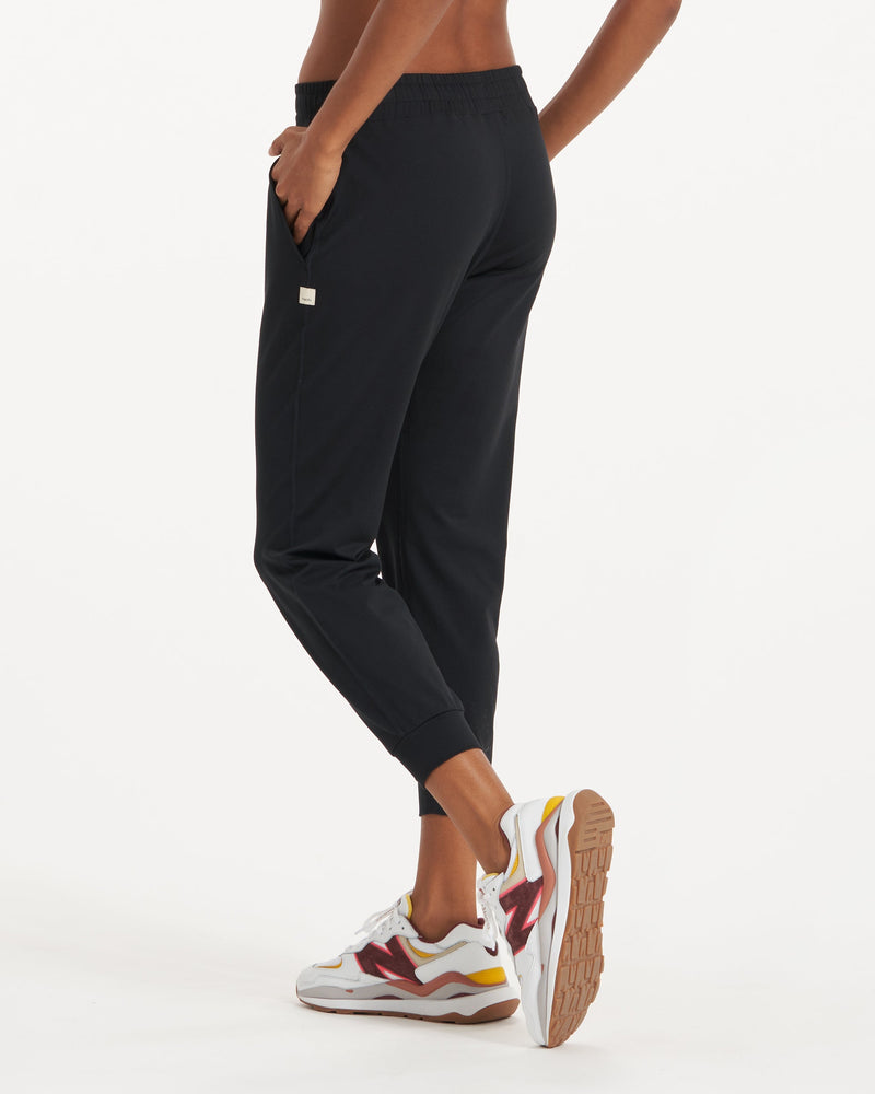 Women's Red Monogram Jogging Pants In Technical Cotton