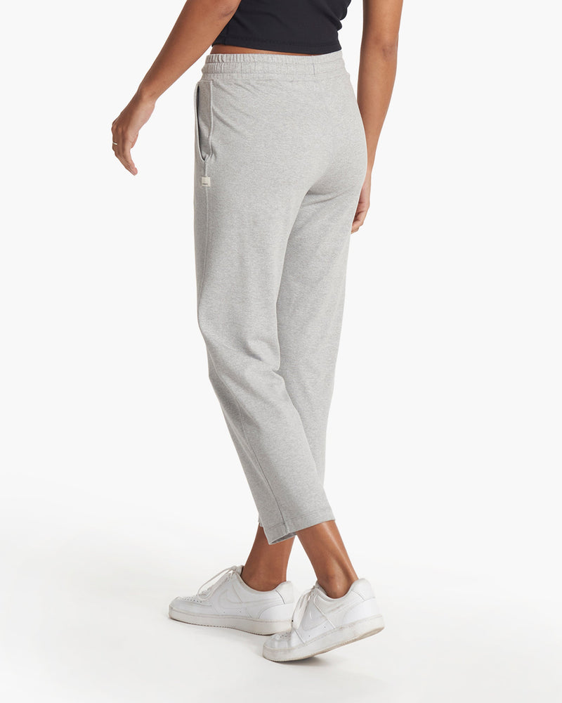 Womens VUORI grey Halo Wide-Leg Sweatpants