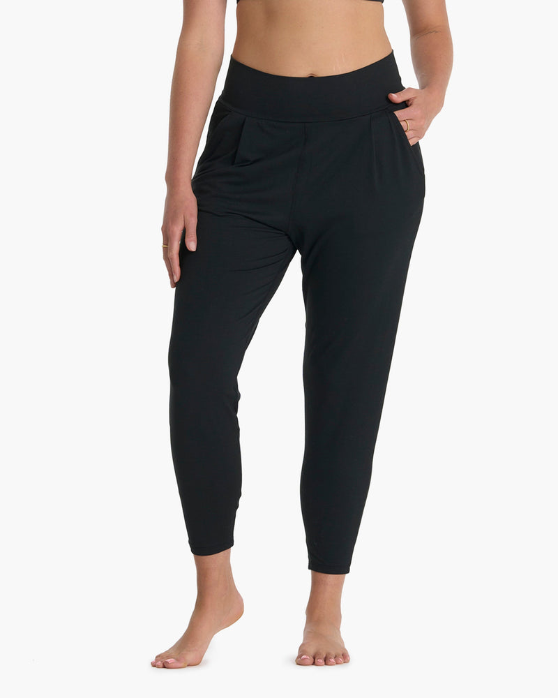Buy Black Trousers & Pants for Women by Sugathari Online