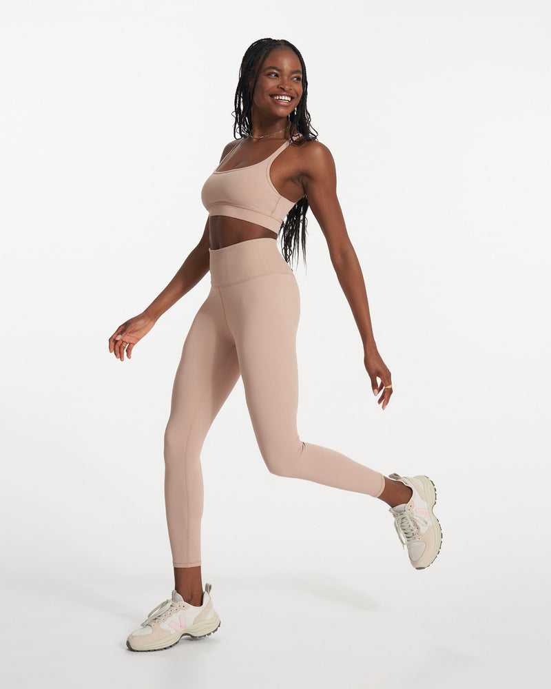 Vuori Women's Extra Small Striped Ribbed Studio Legging Size XS - $63 -  From Madi