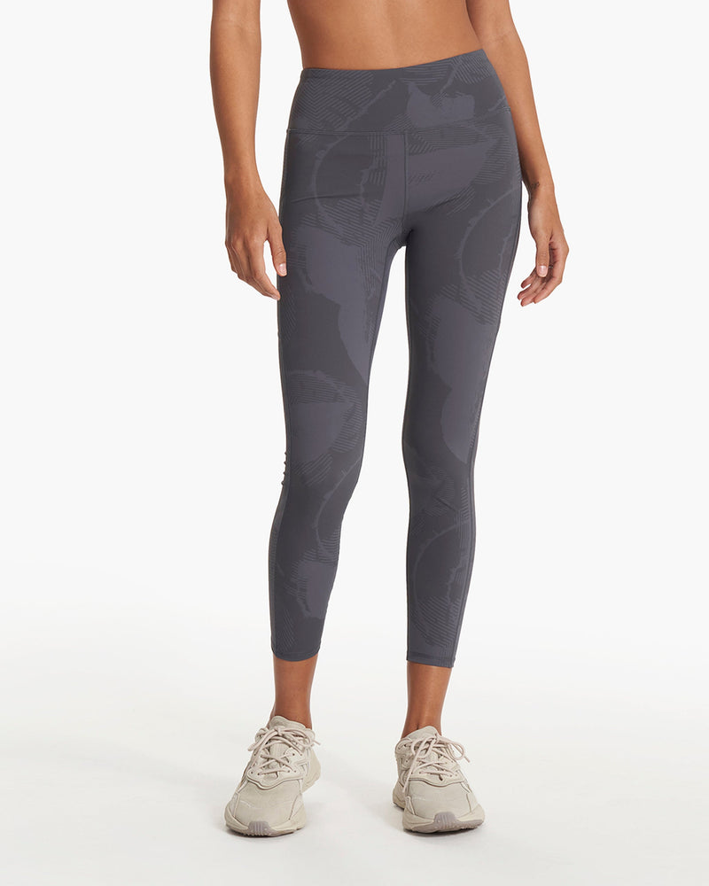 Stride Legging, Charcoal Mache Running Leggings