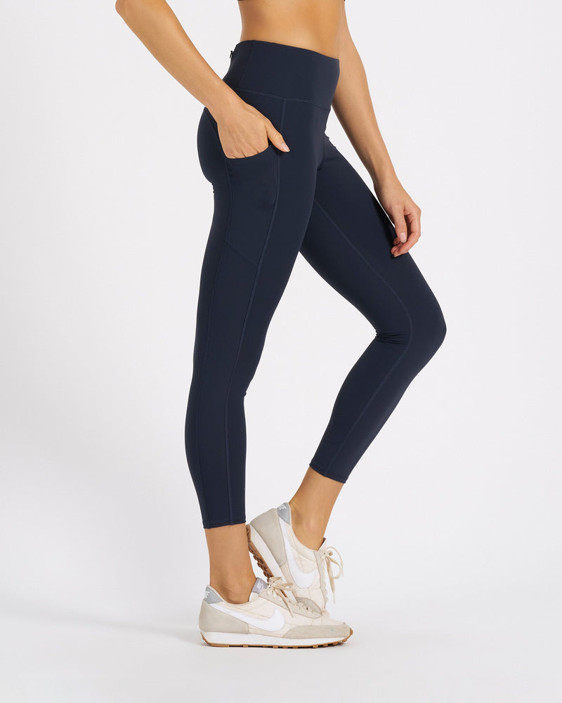 Lululemon Stretch High-Rise Pant 7/8 Length - True Navy - lulu