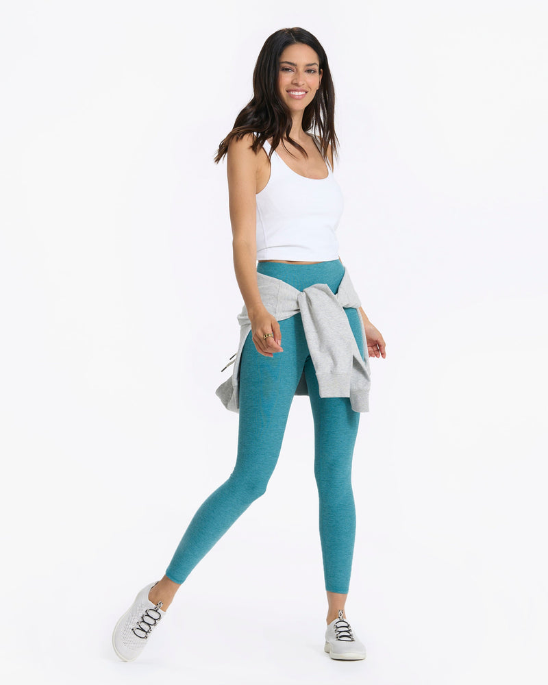 Vuori Clean Elevation Leggings Women's NWT Color Jade Heather size