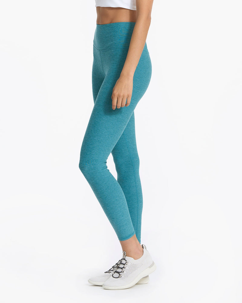 Women's Butter Long Legging - Heather Teal