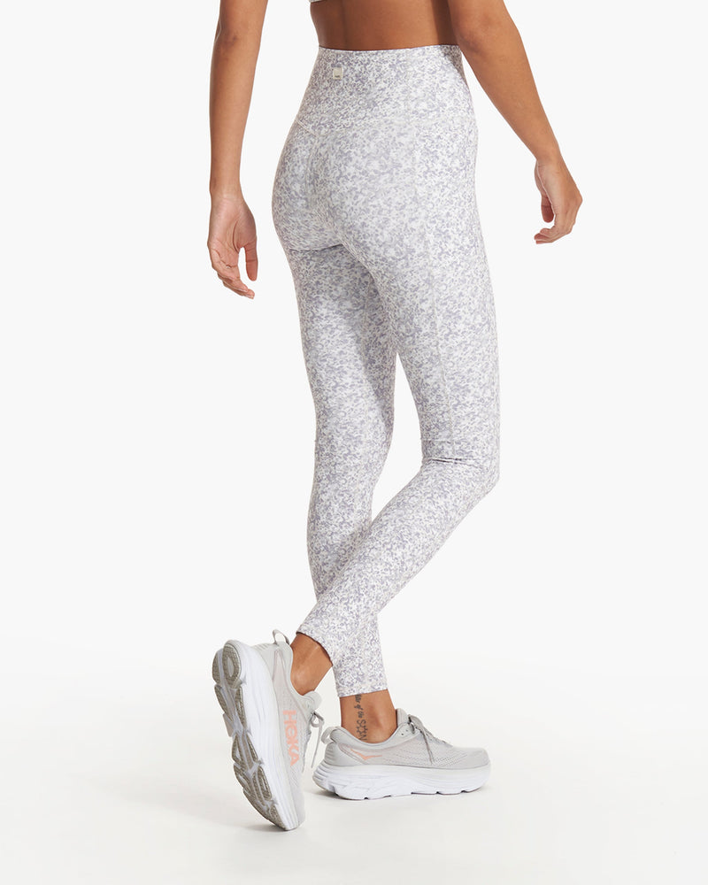 Lululemon Women's Black and White Floral Pattern Leggings Size 10 - $47 -  From Jessica