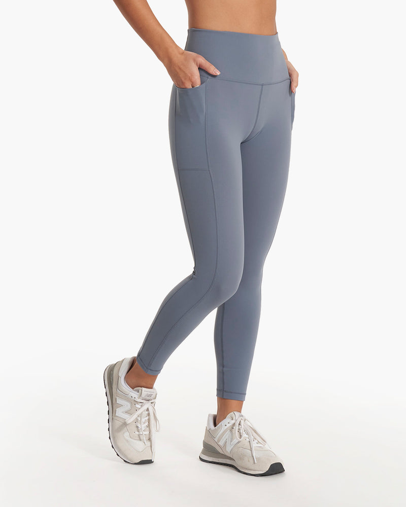 Studio Pocket Legging-Short, Light Azure