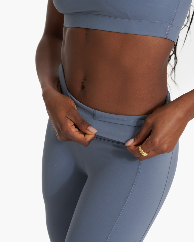 VUORI Studio Pocket Leggings in Grapefruit Women XS 25 inseam Active Yoga  $98