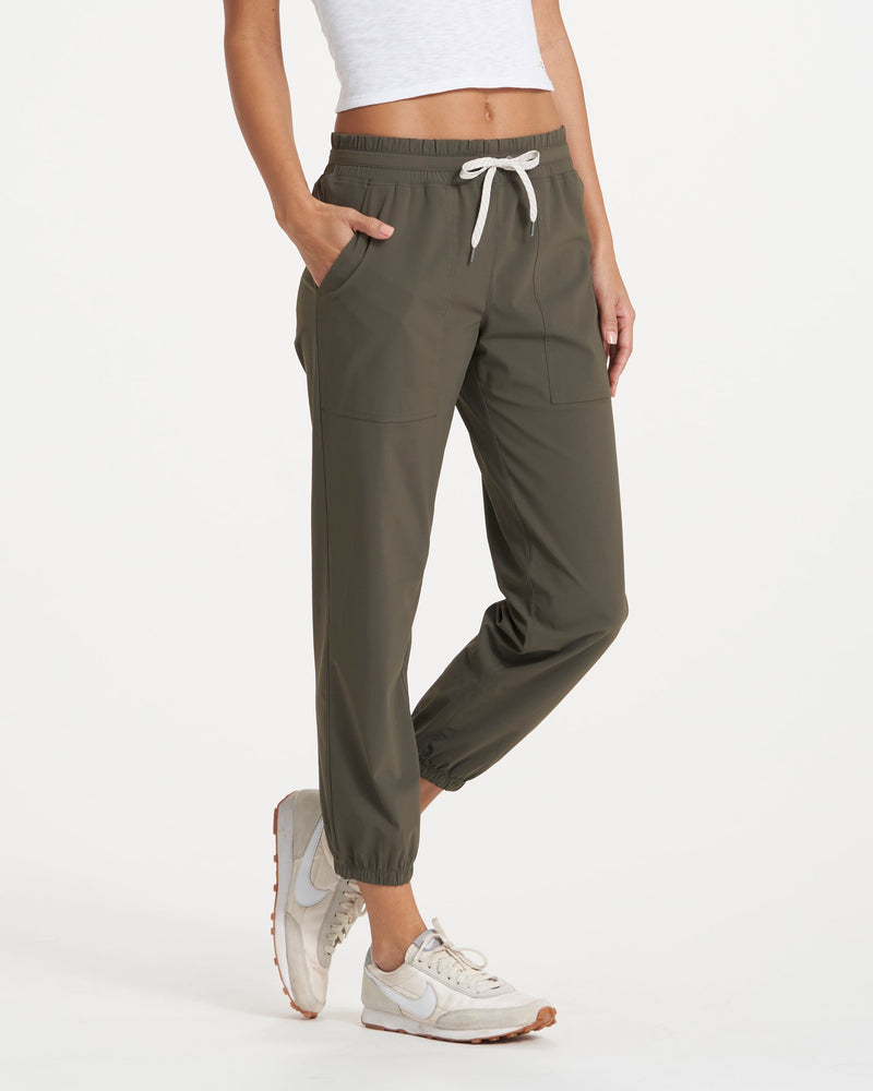 Miles Jogger | Women's Olive Green Joggers | Vuori